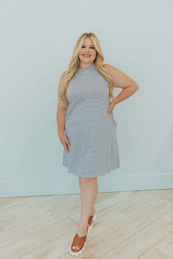 Listen To Me Striped Dress - LISA MARIE BOUTIQUE