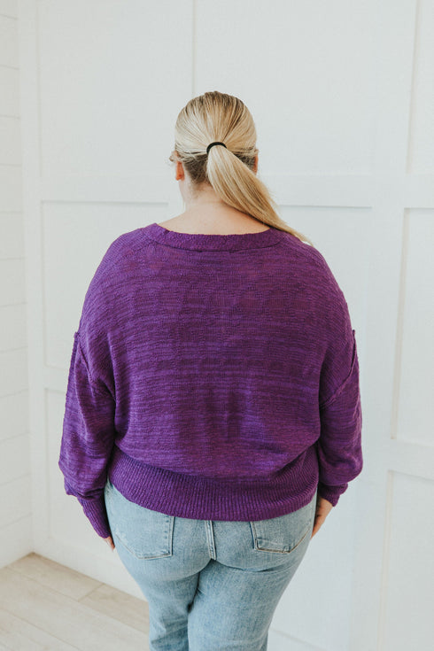 All Figured Out Button Front Cardigan - LISA MARIE BOUTIQUE