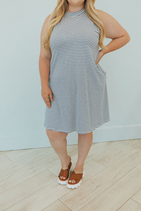Listen To Me Striped Dress - LISA MARIE BOUTIQUE