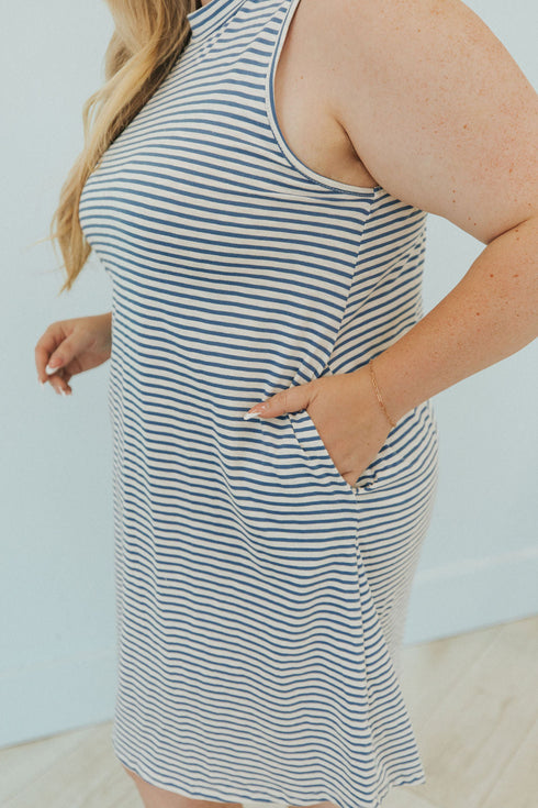 Listen To Me Striped Dress - LISA MARIE BOUTIQUE