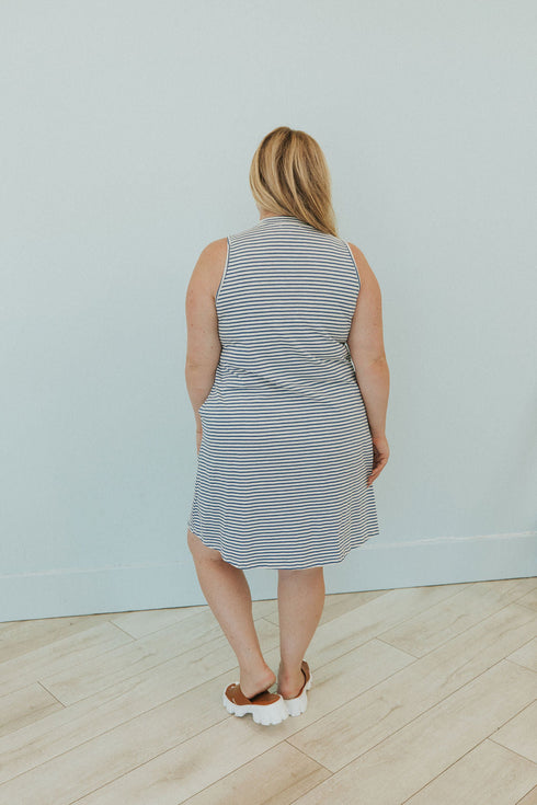 Listen To Me Striped Dress - LISA MARIE BOUTIQUE