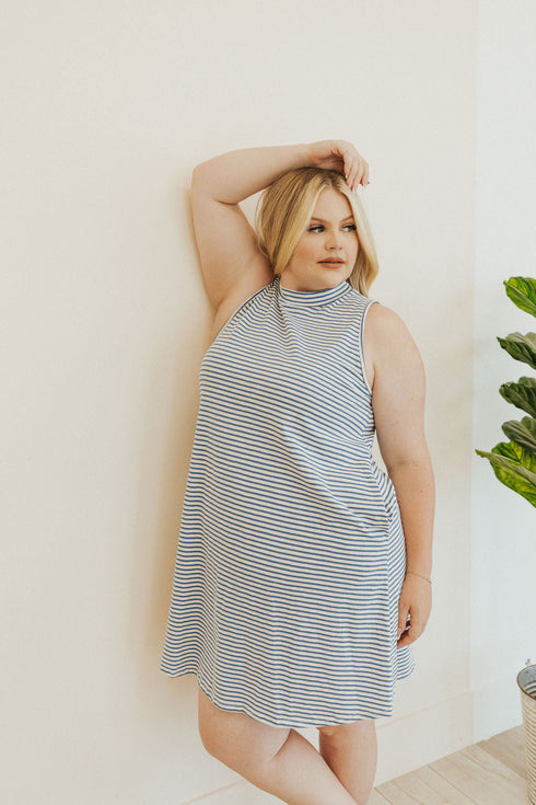 Listen To Me Striped Dress - LISA MARIE BOUTIQUE