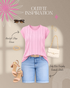 Roselight Stripe Blouse