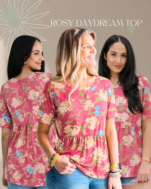 Rosy Daydream Top