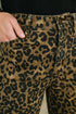 Roxy High Waist Bootcut Leopard Print