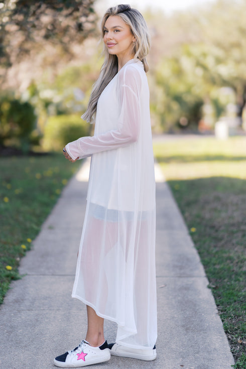 Ivory Breeze Cardigan