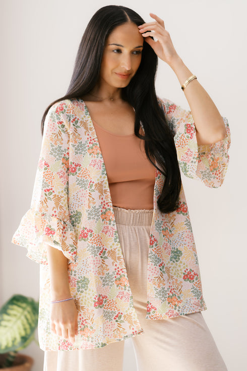 Sweet Bloom Kimono