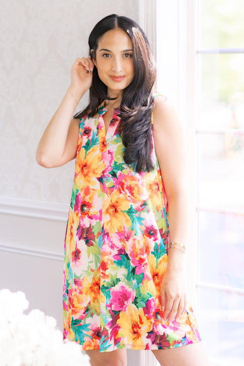 Tropical Bloom Dress