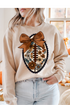 Floral Football Graphic Tee