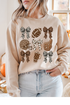 Football Coquette Graphic Tee