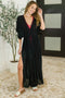 Serena Sands Swim Cover Up in Black