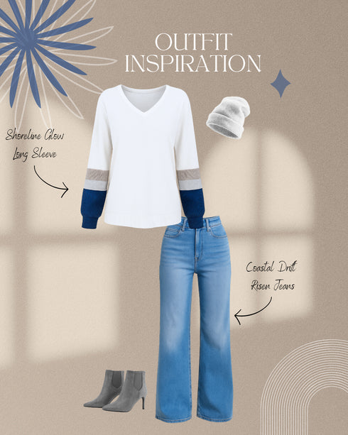 Coastal Drift Risen Jeans