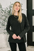 Simple as That Drop Shoulder Exposed Seam Top