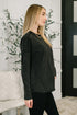 Simple as That Drop Shoulder Exposed Seam Top