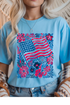 Boho American Flag Graphic Tee