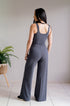 Soft Earth Charcoal Jumpsuit