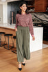 Spotted Around Town Long Sleeve Top