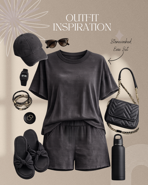 Stonewashed Ease Set