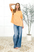 The Go-To Tee in Apricot Bliss