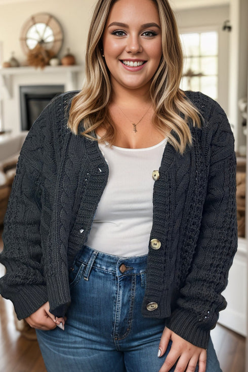 The Essential Cable Knit Cardigan