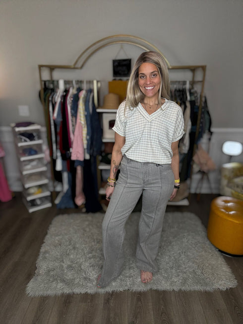 Ash & Light Knit Top