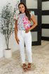 Too Fab to Care Ruffled High Neck Floral Blouse