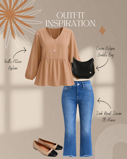 Dark Roast Denim Judy Blue Flares