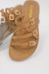 Trusty Strappy Sandals in Light Tan