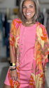 Sunset Bloom Kimono