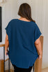 Very Much Needed V-Neck Top in Teal