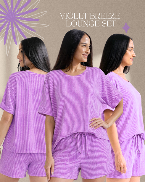 Violet Breeze Lounge Set
