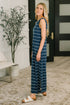 What a View Striped Sleeveless Maxi