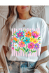 Summa Floral Graphic Tee