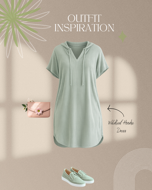 Wildleaf Hoodie Dress