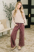 Words Of Wisdom Raglan Sleeve Sweater in Mocha