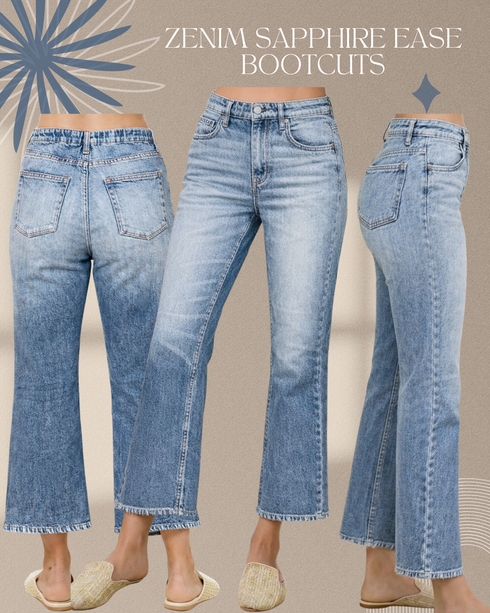 Zenim Sapphire Ease Bootcuts