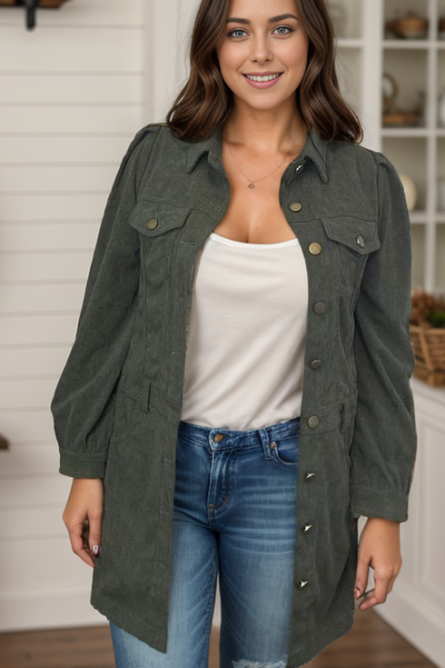 Cutie in Corduroy - Dress Jacket