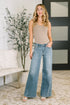 Adrian Mid Rise Retro Wide Leg - LISA MARIE BOUTIQUE - Womens - 0/24 -