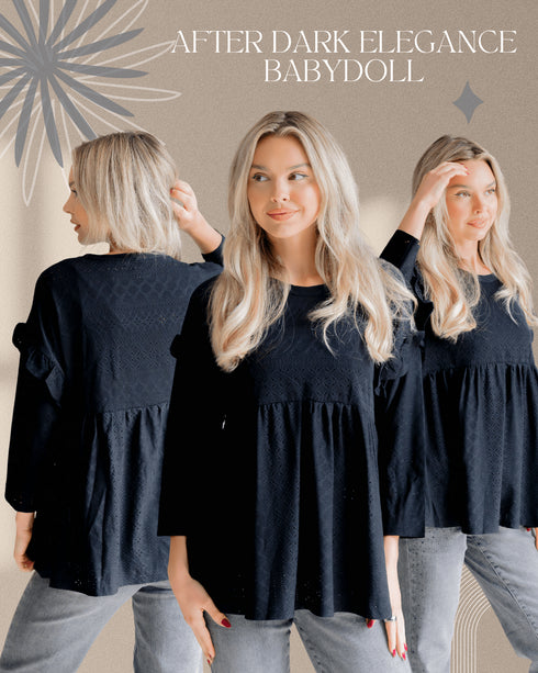 After Dark Elegance Babydoll - LISA MARIE BOUTIQUE - S -