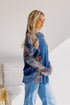 Aztec Waves Long Sleeve - LISA MARIE BOUTIQUE - S -