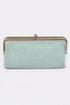 All In Favor Clasp Wallet - Mint - LISA MARIE BOUTIQUE