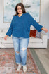 Best Foot Forward V - Neck Pullover - LISA MARIE BOUTIQUE - Tops - Small -
