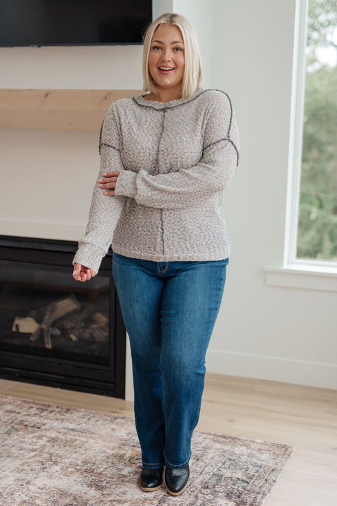 Both Sides of the Story Pullover - LISA MARIE BOUTIQUE - Tops - Small -