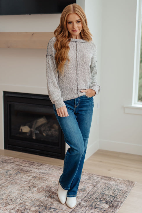 Both Sides of the Story Pullover - LISA MARIE BOUTIQUE - Tops - Small -