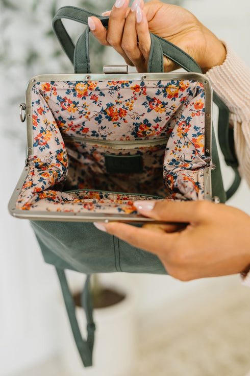 Bridget Backpack in Peacock - LISA MARIE BOUTIQUE - Womens - OS -