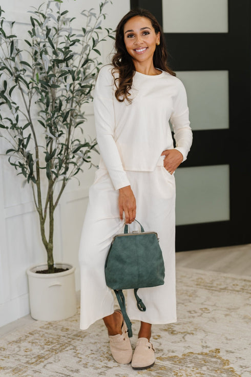 Bridget Backpack in Peacock - LISA MARIE BOUTIQUE - Womens - OS -