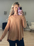 Burnished Horizon Long Sleeve Top - LISA MARIE BOUTIQUE - S -