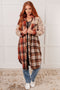 Cabin Fever Flannel Plaid Oversized Shacket - LISA MARIE BOUTIQUE - Layers - Small -