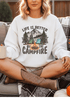 Campfire Stories Sweatshirt - LISA MARIE BOUTIQUE - Graphic Tee - S - White Gildan Sweatshirt -