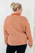 Can't Imagine Why Waffle Knit Contrast Trim Top - LISA MARIE BOUTIQUE - Tops - Small -